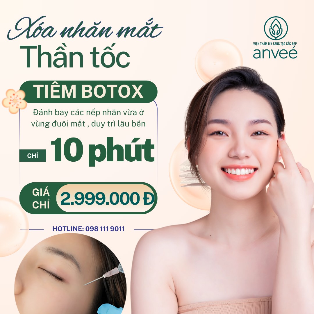 Dịch vụ trẻ hóa vùng mắt bằng tiêm filler botox