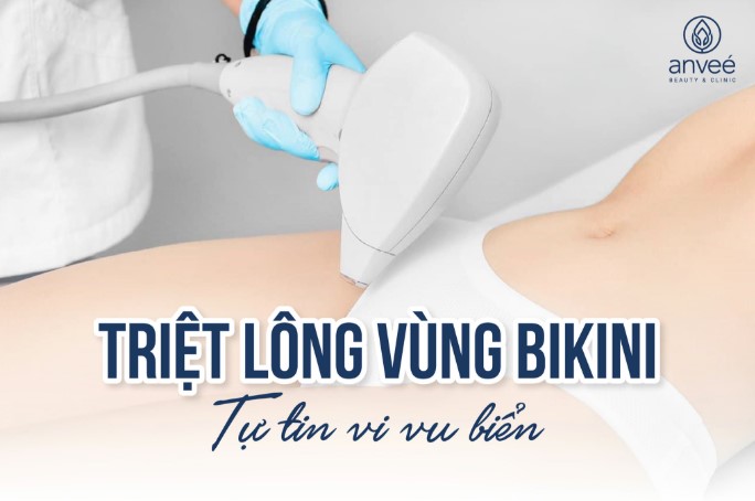 triệt lông vùng Bikini Anvee